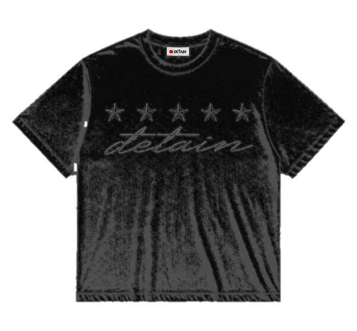 DETAIN star logo tee