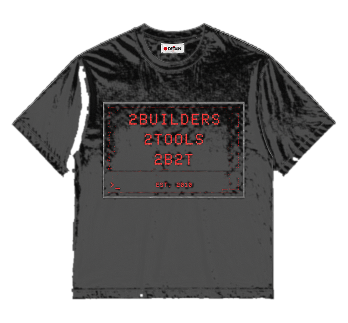 DETAIN embroidered tee